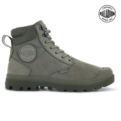 Palladium Pampa Shield WP+ LUX Laarzen Heren Olijfgroen | NL 96JBXMT